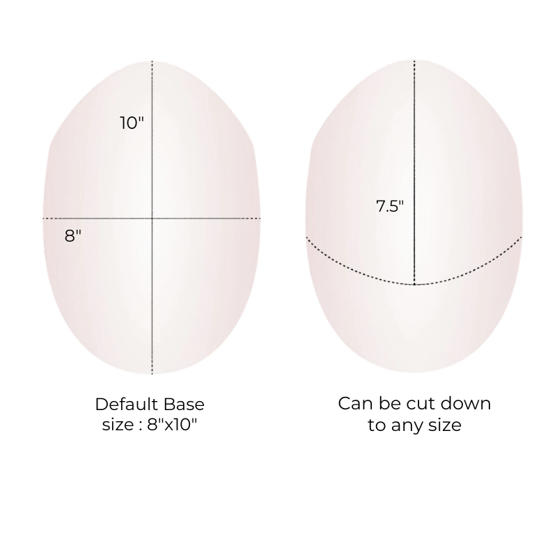 Standard sizes, trimmed to fit