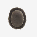 Afro Lace hair system for men, full French lace base with tight afro curls, feature shot