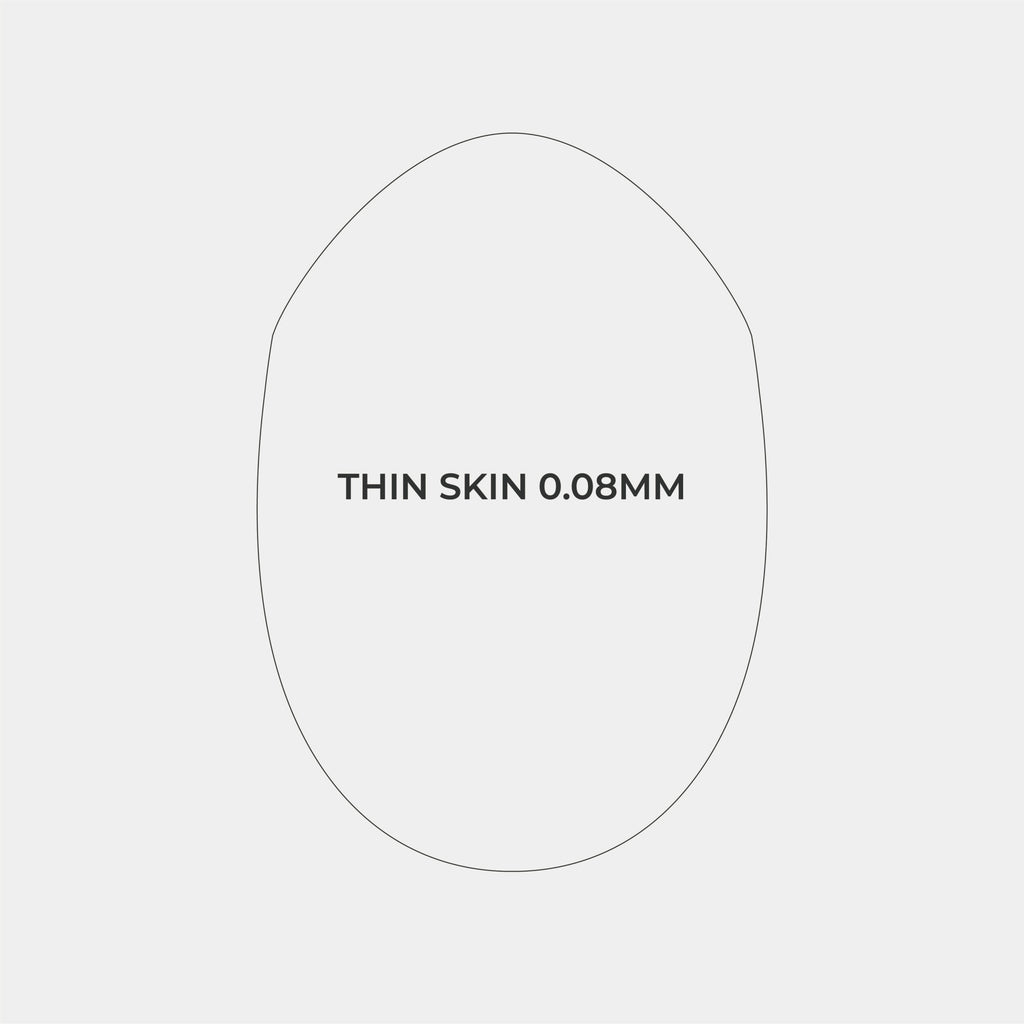 Detail shot of Afro Skin hair system base and hairline