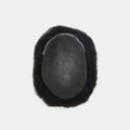 Afro Skin hair system for men, thin skin base with tight afro curls, feature shot