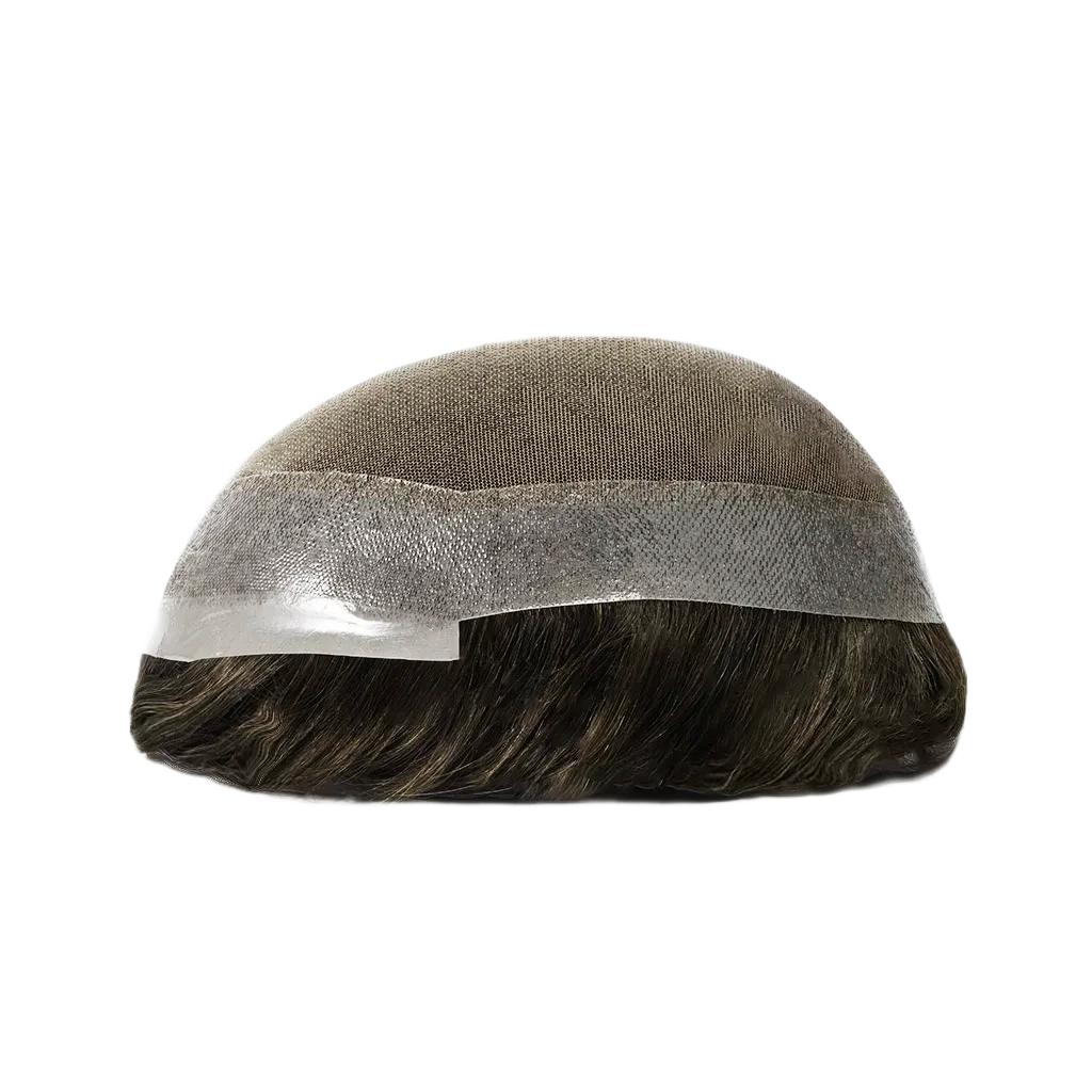 Lace Edge 360 hair system, no background